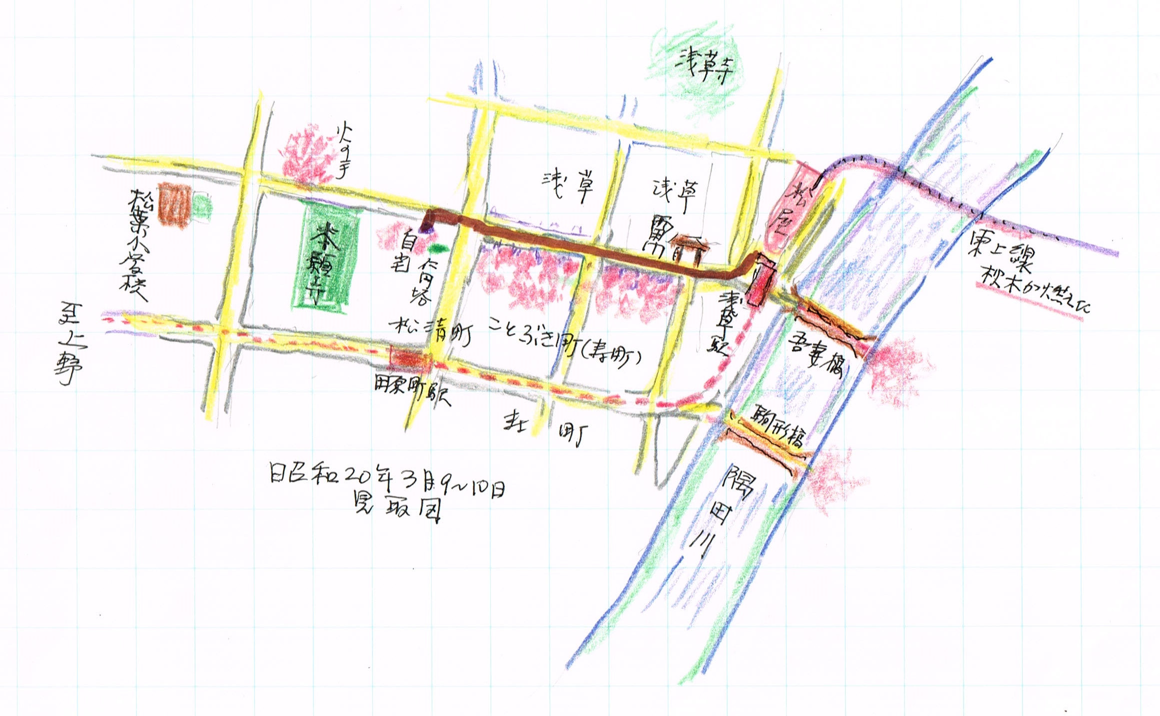 浅草の地図