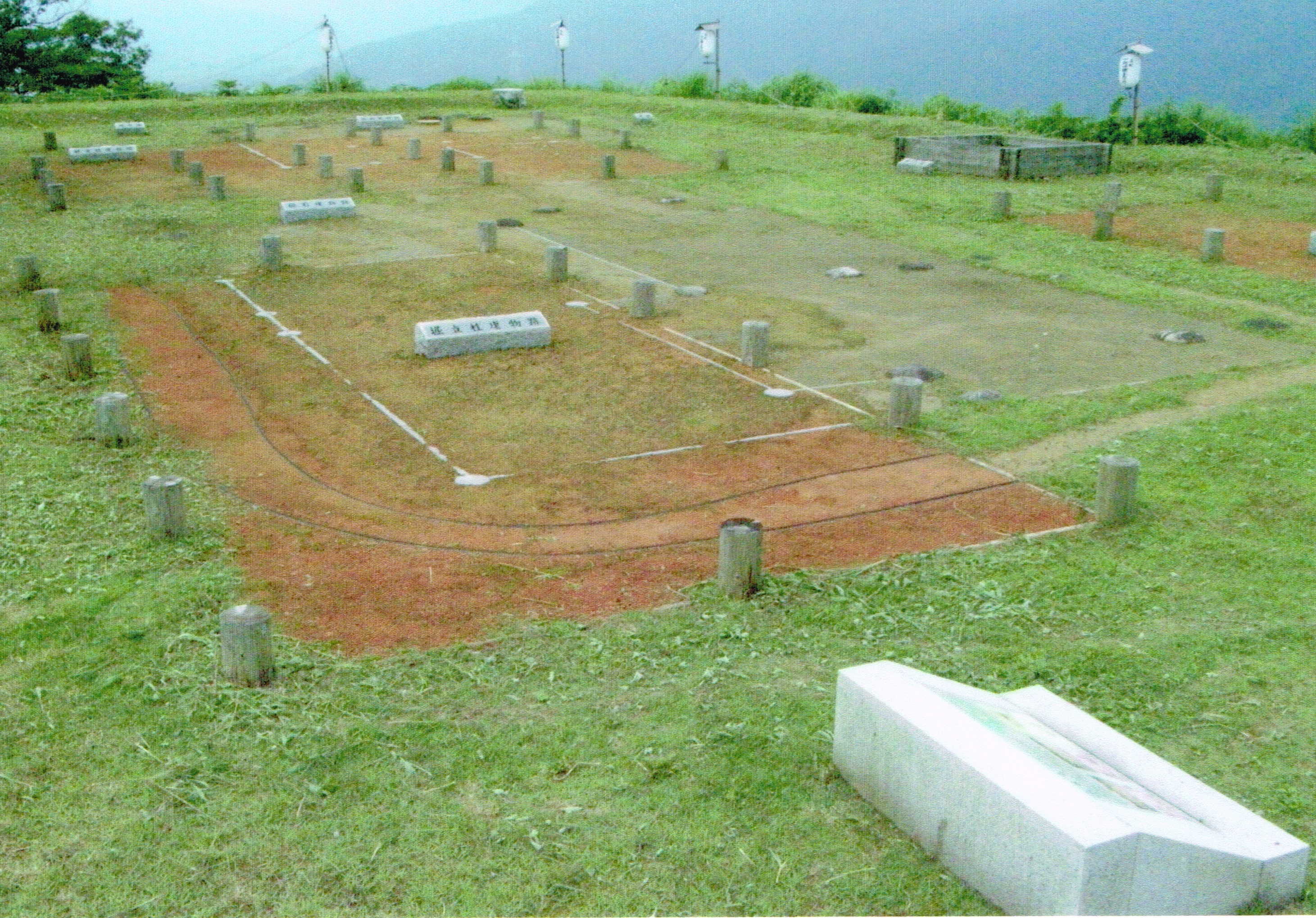 鳥越城址発掘の様子